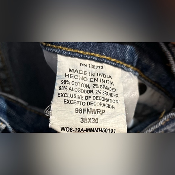 Jeans Wrangler Relaxed Boot Blue - Picture 6 of 6